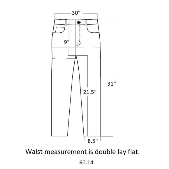 Lucky Brand Women Jean Button Fly Mid Rise Cropped Blue 8 (30x23) - made in USA - Picture 2 of 8